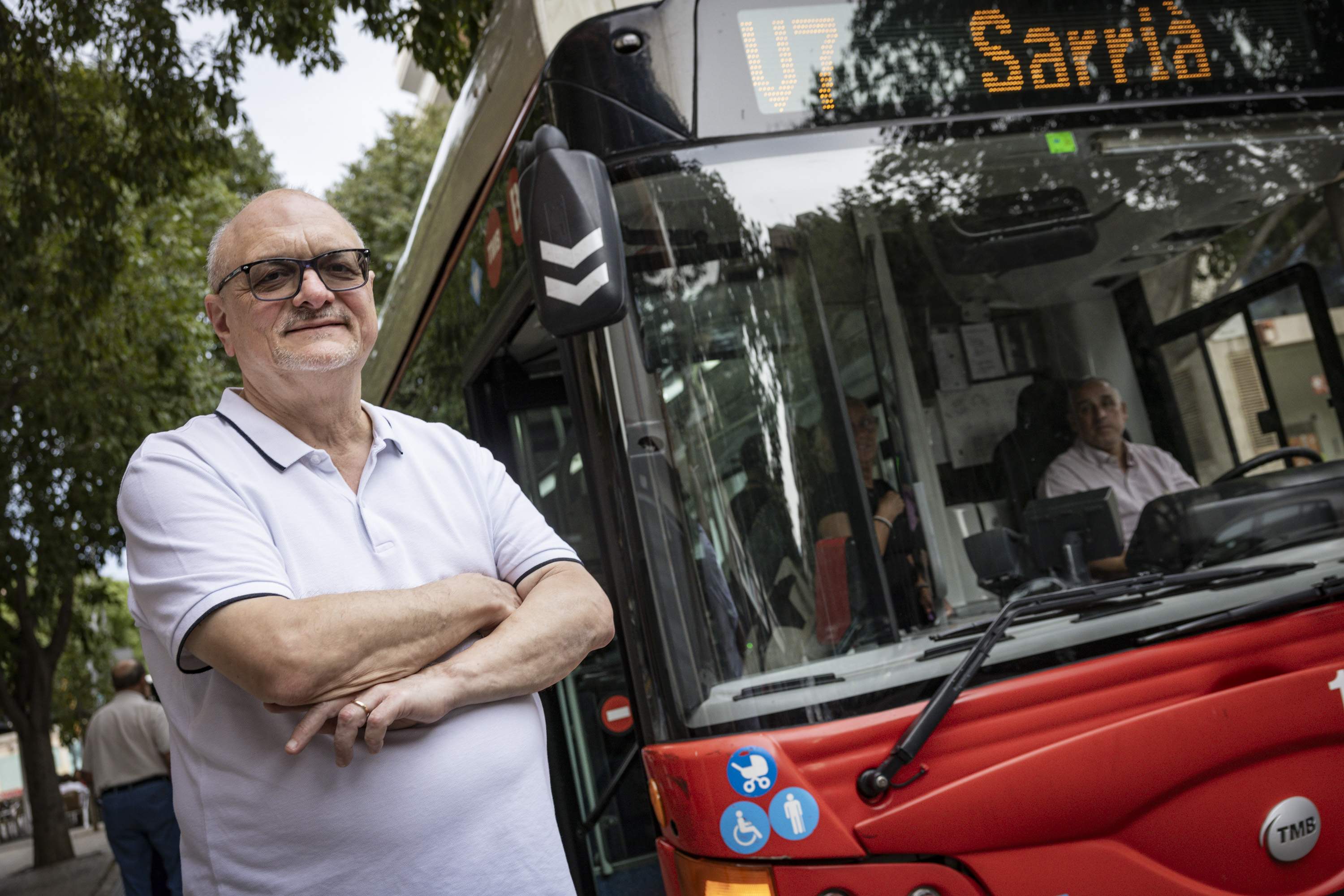 Entrevista Ferran Armengol, presaident coordinadora Pro Museu Transport barcelona / Foto: Carlos Baglietto