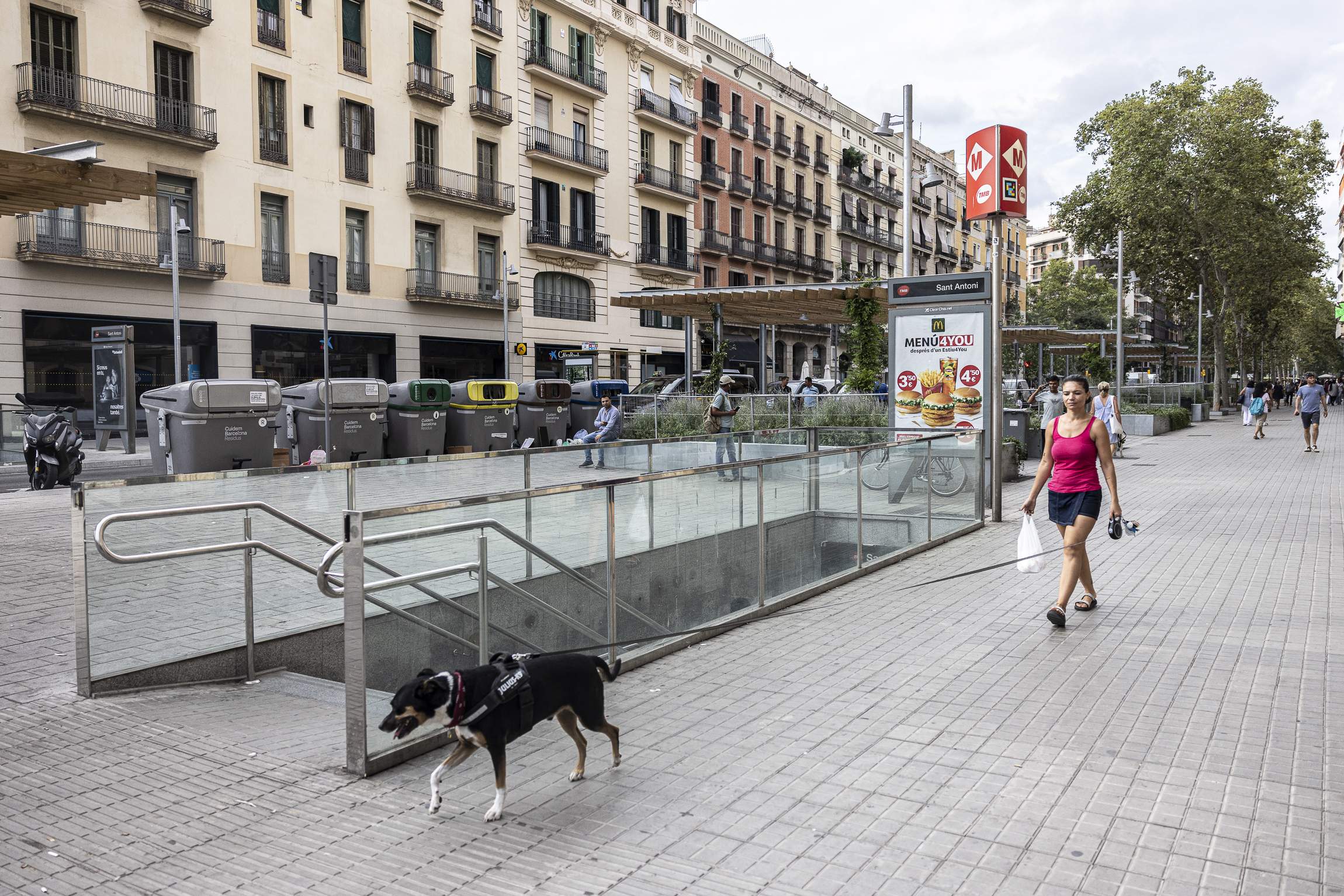 El Metro de Barcelona aumenta las validaciones en un 10% a raíz de la crisis de Rodalies
