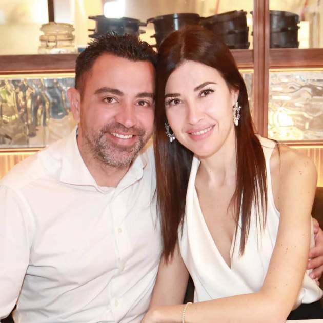 Xavi Hernández i Núria Cunillera / Instagram Xavi Hernández i Núria Cunillera / Instagram