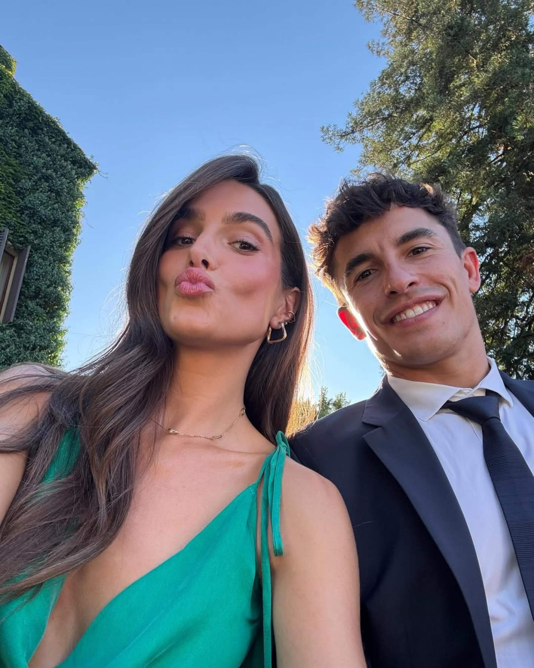 Marc Márquez i Gemma Pinto enamoren amb aquest pla romàntic per Madrid: moment íntim de la parella