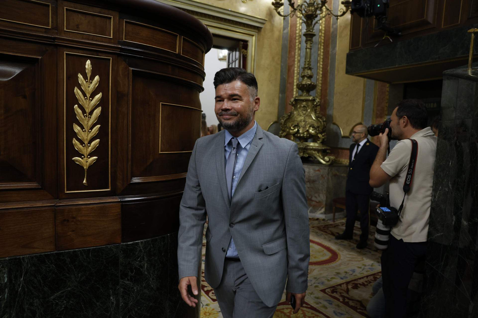 Rufián ve "vergonzoso" que Junts tumbe la reducción de jornada: "Incomprensible que se llamen patriotas"