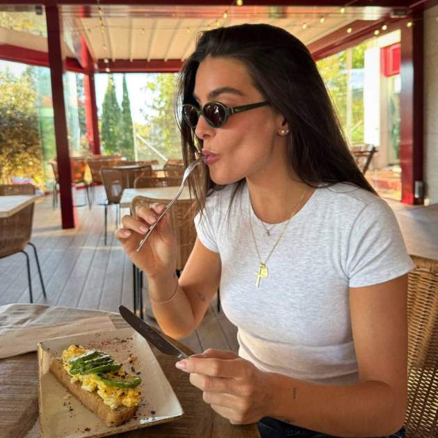 Gemma Pinto menjant / Instagram Gemma Pinto menjant / Instagram