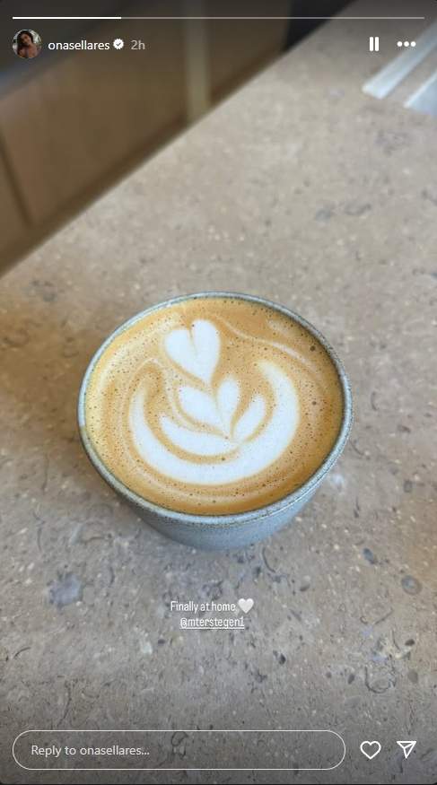 Cafè Ter Stegen a Ona Sellarès Instagram Cafè Ter Stegen a Ona Sellarès Instagram