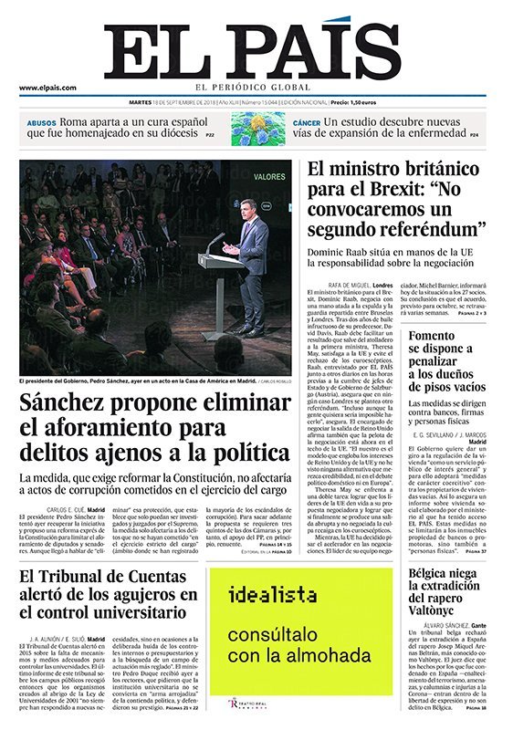 El País 20180918