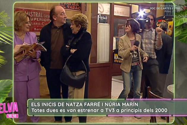 La Núria Marín i la Natza Farré a 'La Selva' amb Xavier Graset TV35