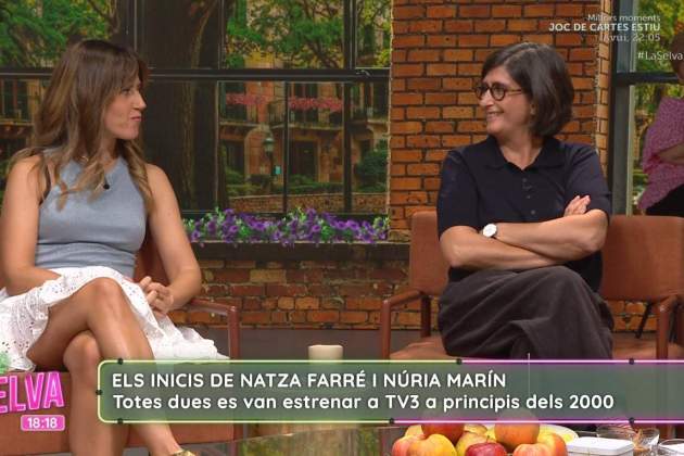 La Núria Marín i la Natza Farré a 'La Selva' amb Xavier Graset TV3d