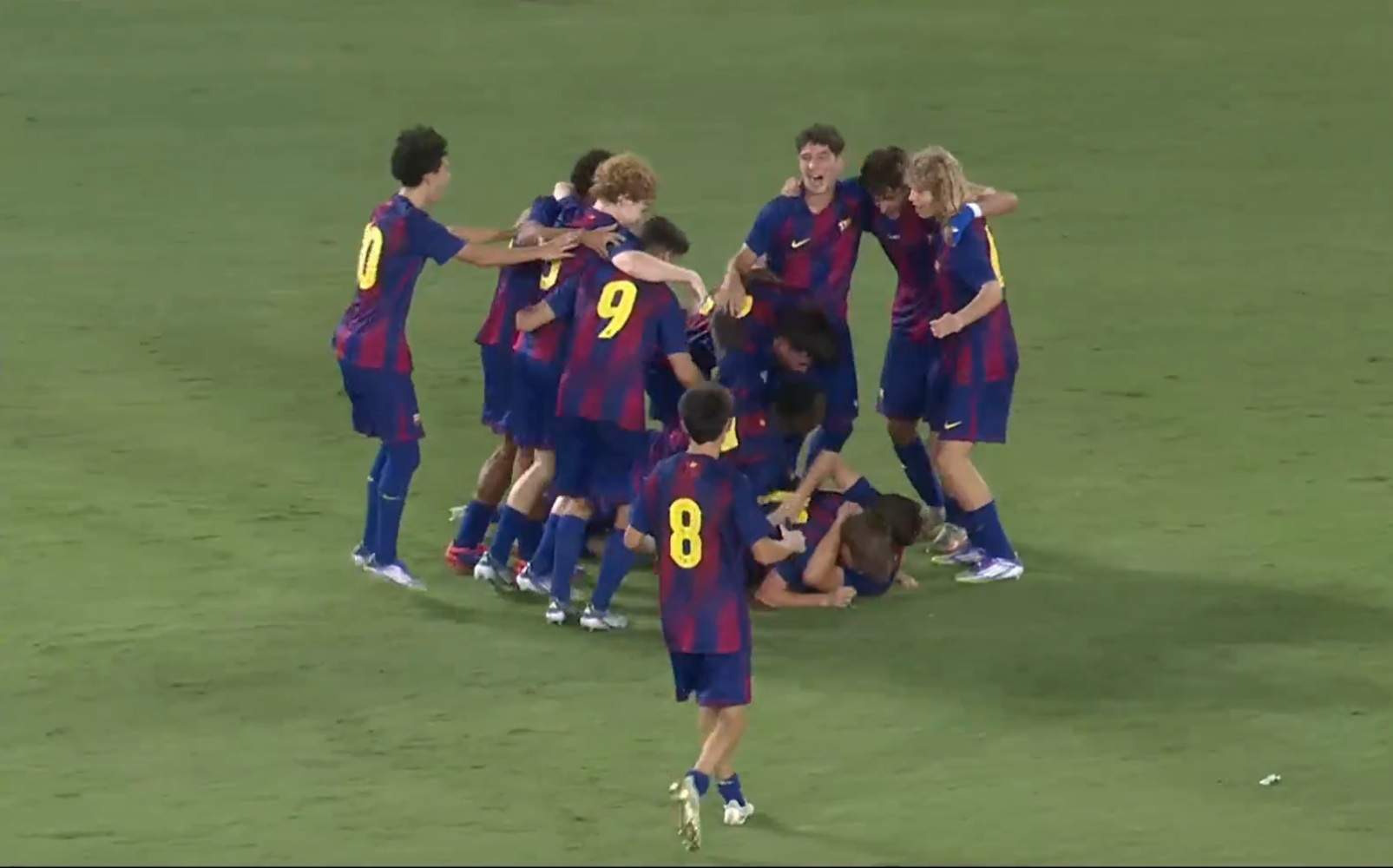 El Barça es desfà de Racing d'Avellaneda (1-0) i és campió del Mundial de Clubs juvenil