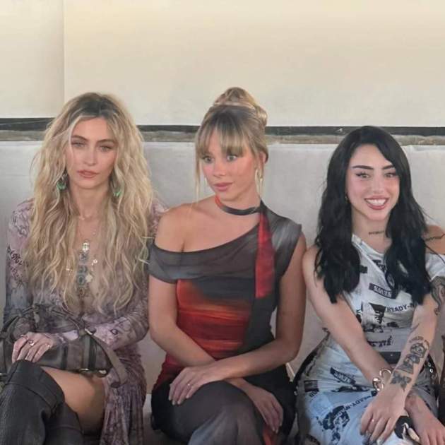Nicki Nicole, Ester Expósito i Paris Jackson / Instagram