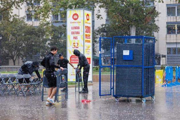 festividad catalunya 2025 lluvia / Foto: Montse Giralt