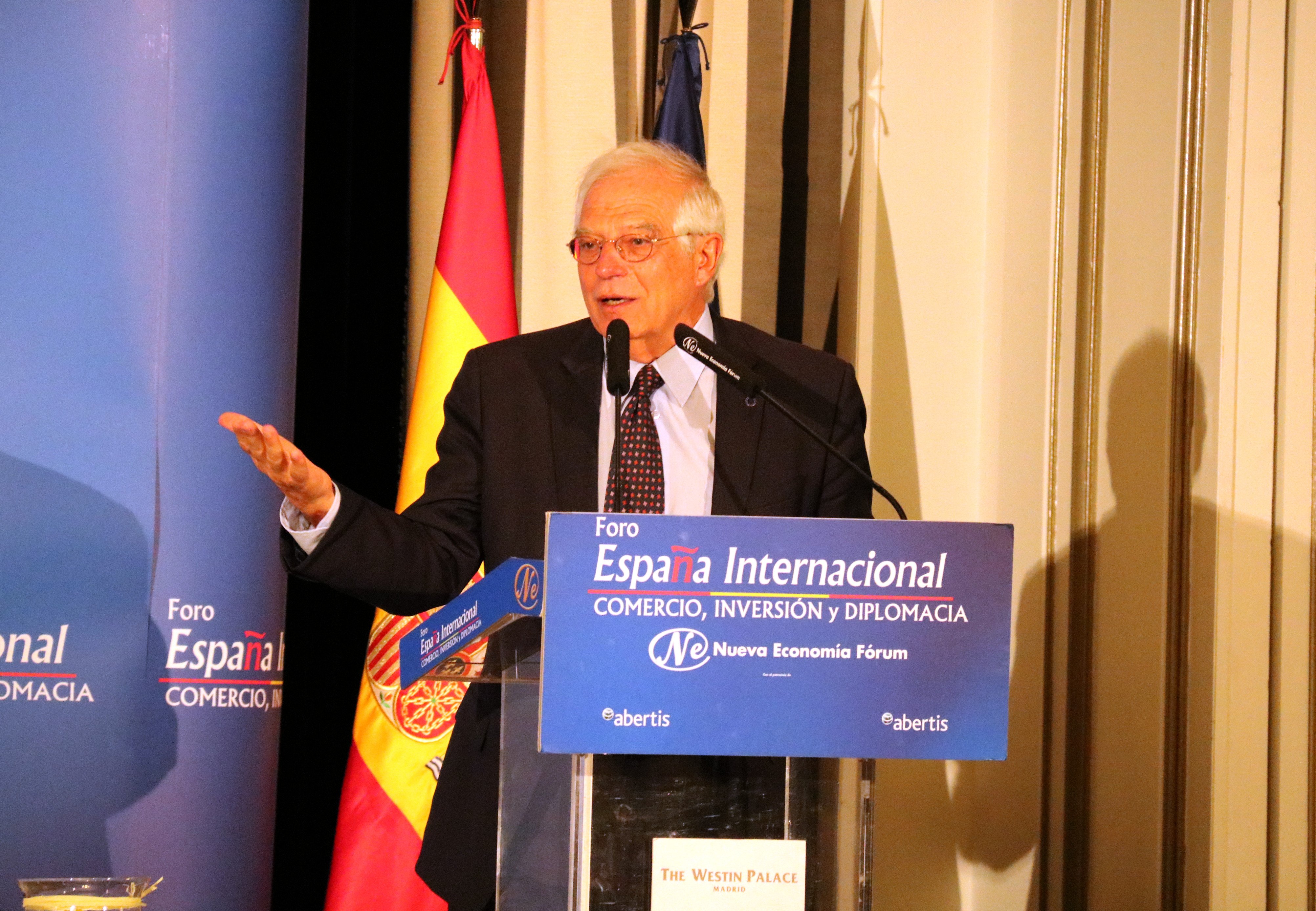 Borrell admite que la imagen exterior del Estado está "seriamente dañada" por el 1-O