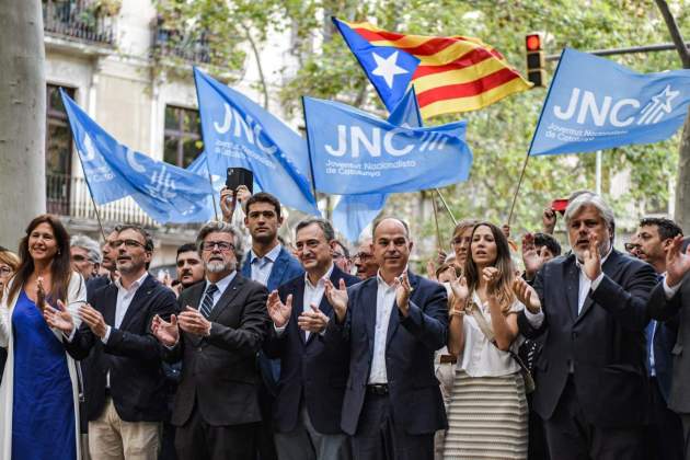 europa press aitor esteban pnb junts ofrena floral diada 2025 rafael casanova 