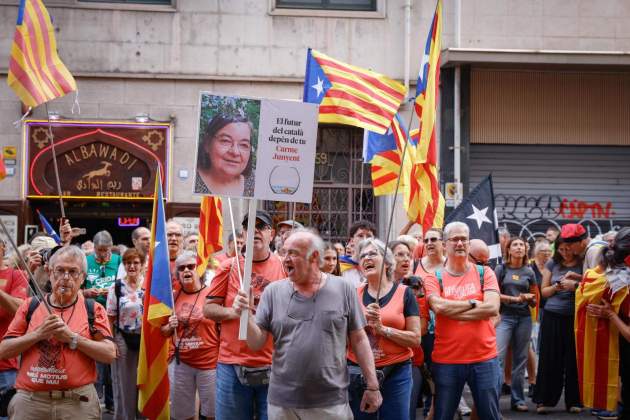 Manifestació davant del TSJC / Carlos Baglietto