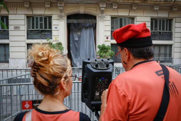 Manifestació davant del TSJC / Carlos Baglietto