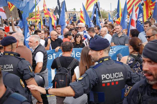 Aliança Catalana a la manifestació de l'11 setembre / Carlos Baglietto