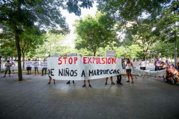 Protestes contra expulsions Ceuta 2021   Europa Press