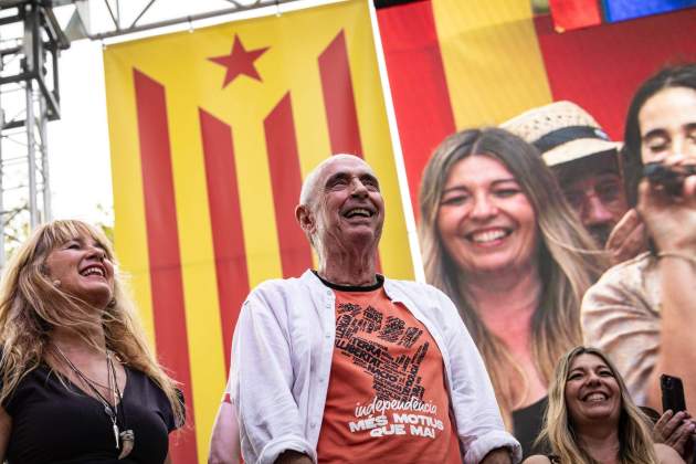 Manifestació diada 11 setembre 2025 Lluís Llach / Foto: Carlos Baglietto