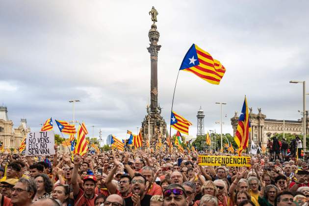 Manifestació diada 11 setembre 2025 estelada / Foto: Carlos Baglietto Manifestació diada 11 setembre 2025 estelada / Foto: Carlos Baglietto