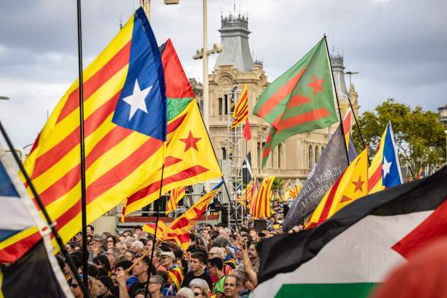 Manifestació diada 11 setembre 2025 estelada / Foto: Carlos Baglietto Manifestació diada 11 setembre 2025 estelada / Foto: Carlos Baglietto