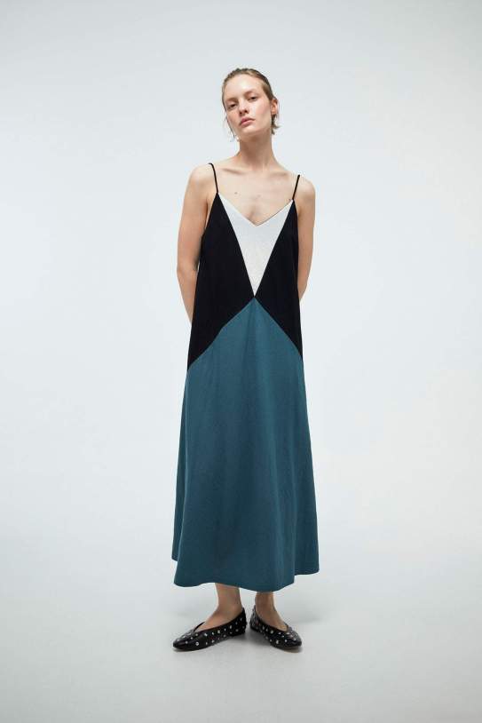 Vestido bloqui lino1