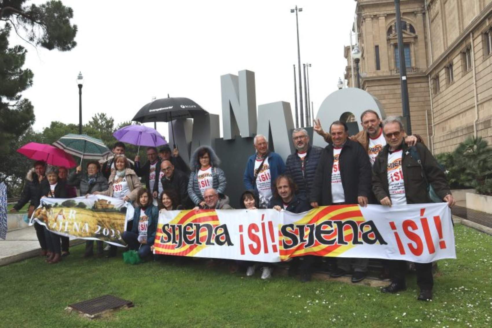 Una plataforma aragonesa es manifestarà al MNAC per exigir l'entrega de les pintures de Sixena