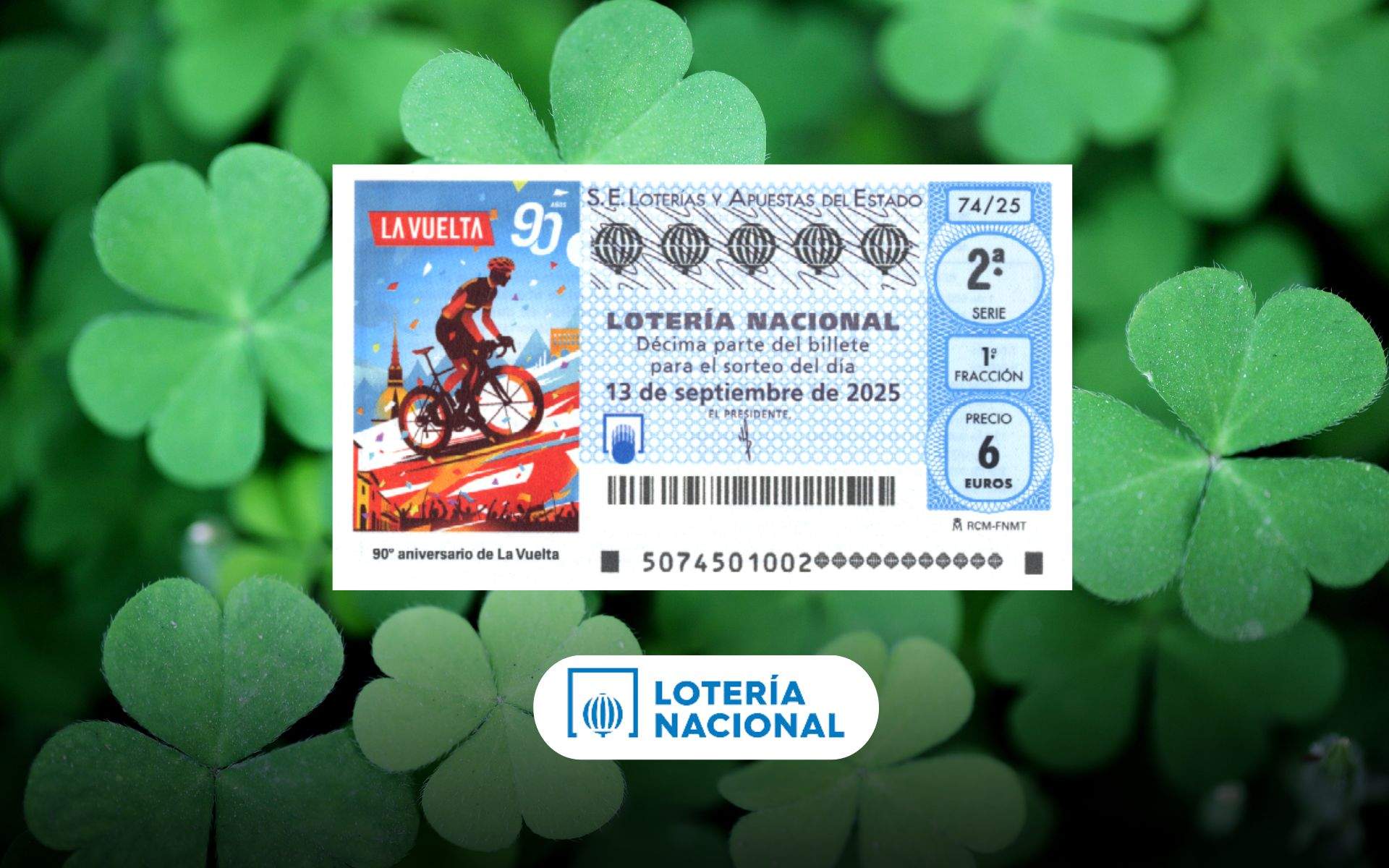 Comprobar Lotería Nacional de hoy: resultados y premios del sábado 13 de septiembre de 2025