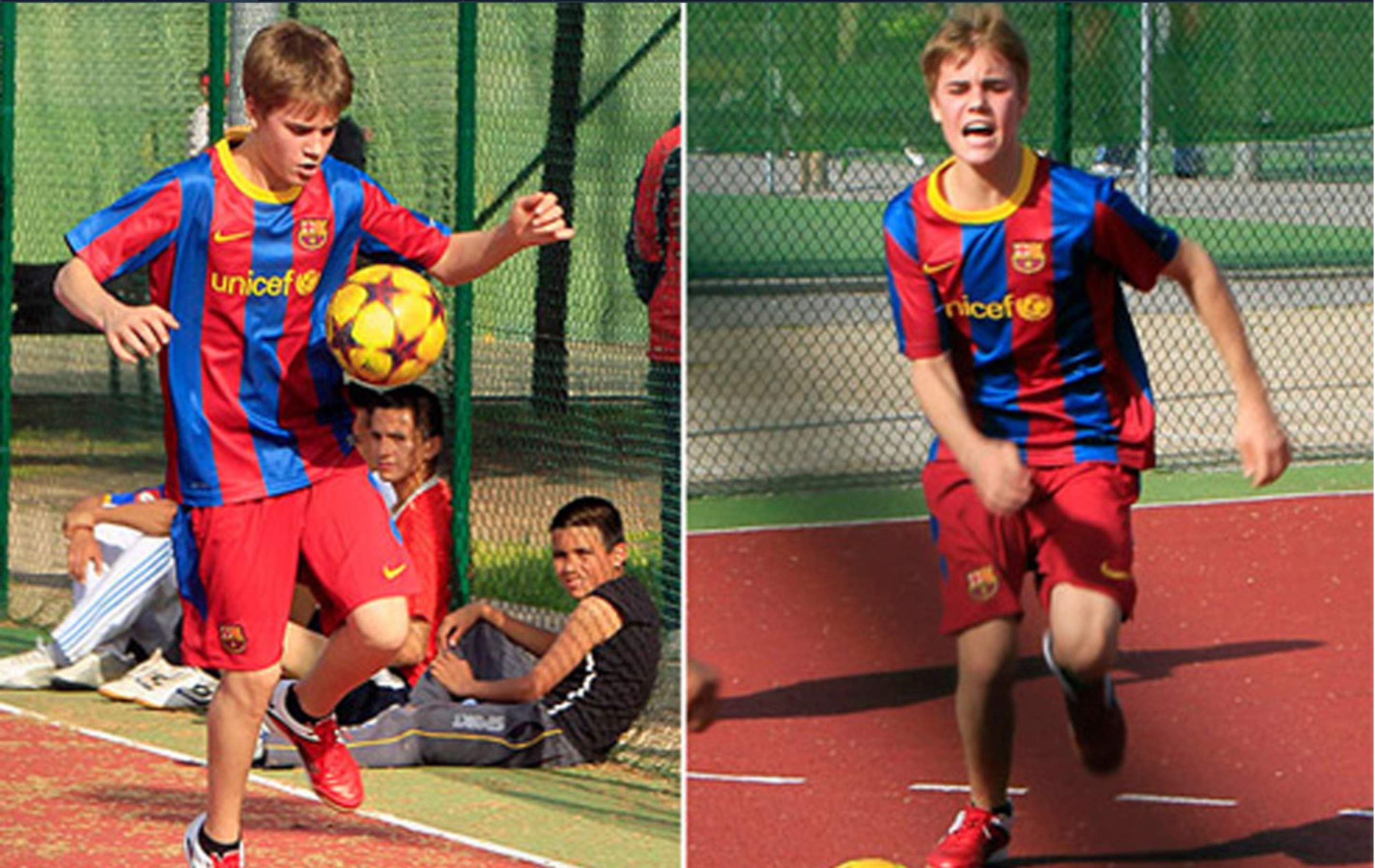 Justin Bieber vestit del Barça