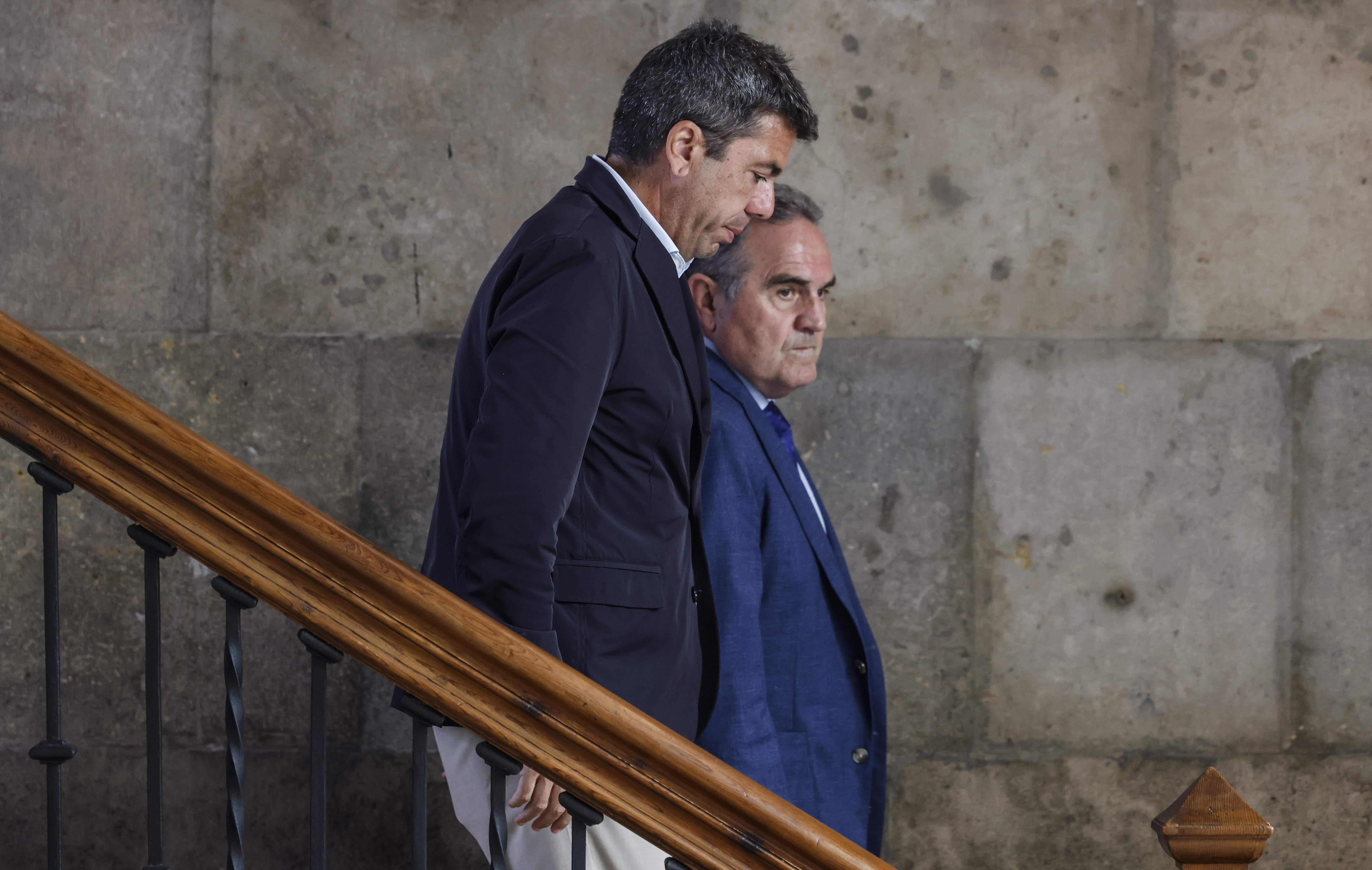 Gan Pampols dejará el Consell valenciano en noviembre y Mazón anticipa una remodelación