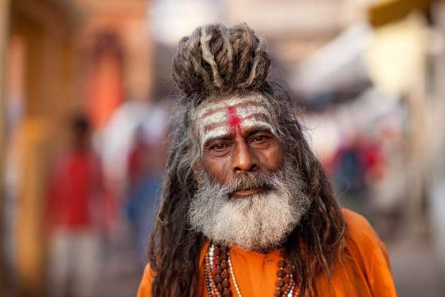un aghori de la india