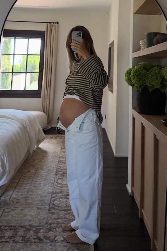 Katrine Friis, parella de Christensen, embarassada / Instagram