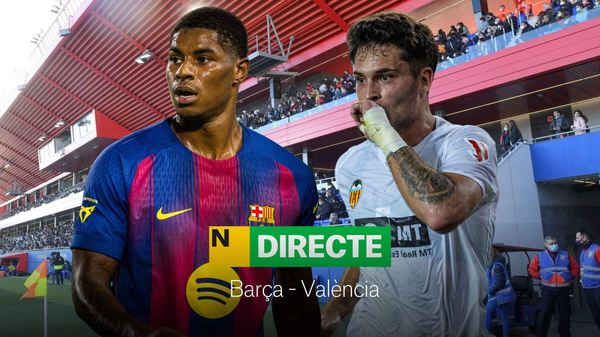 Barça - Valencia, DIRECTO | Partido de LaLiga EA Sports de hoy, última hora
