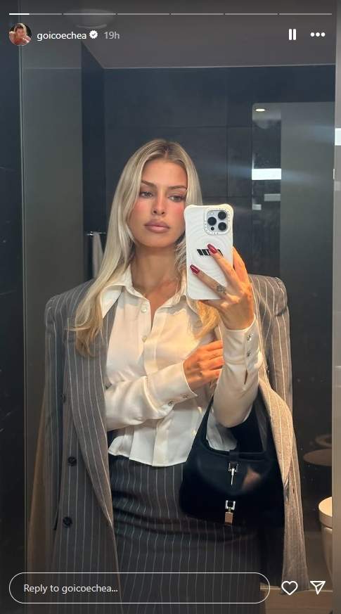 Jessica Goicoechea look cita   Instgram