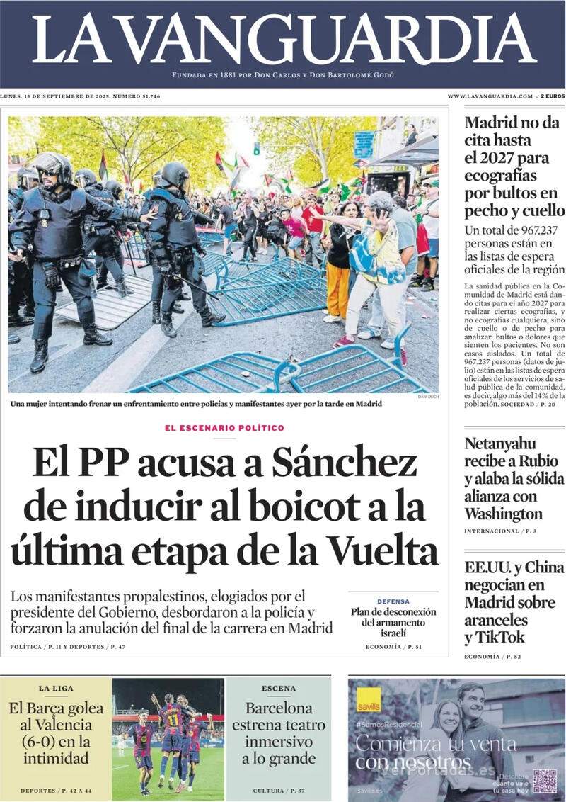 La Vanguardia La Vanguardia