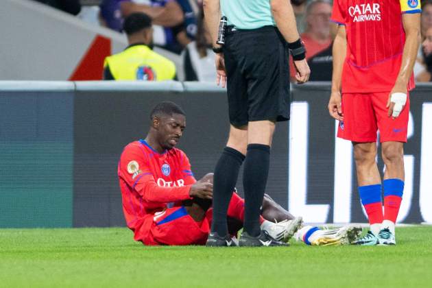 Ousmane Dembélé lesión PSG / Foto: Europa Press