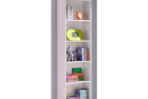 Librería estantería de color blanco1 Librería estantería de color blanco1