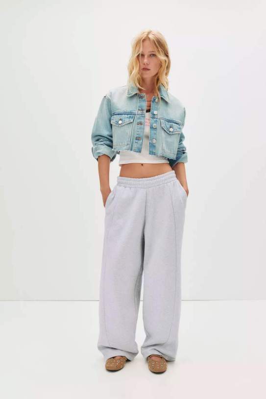 Pantalón barrel chándal1