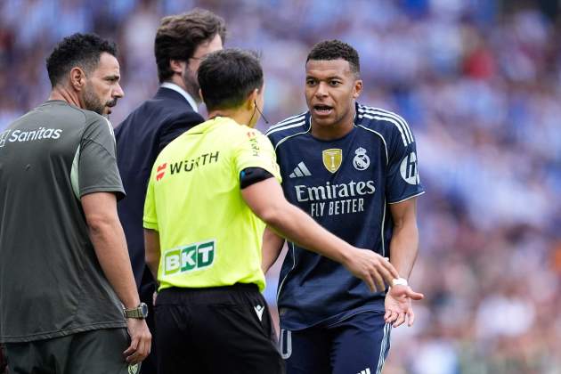Kylian Mbappé Real Madrid árbitro / Foto: Europa Press Kylian Mbappé Real Madrid árbitro / Foto: Europa Press