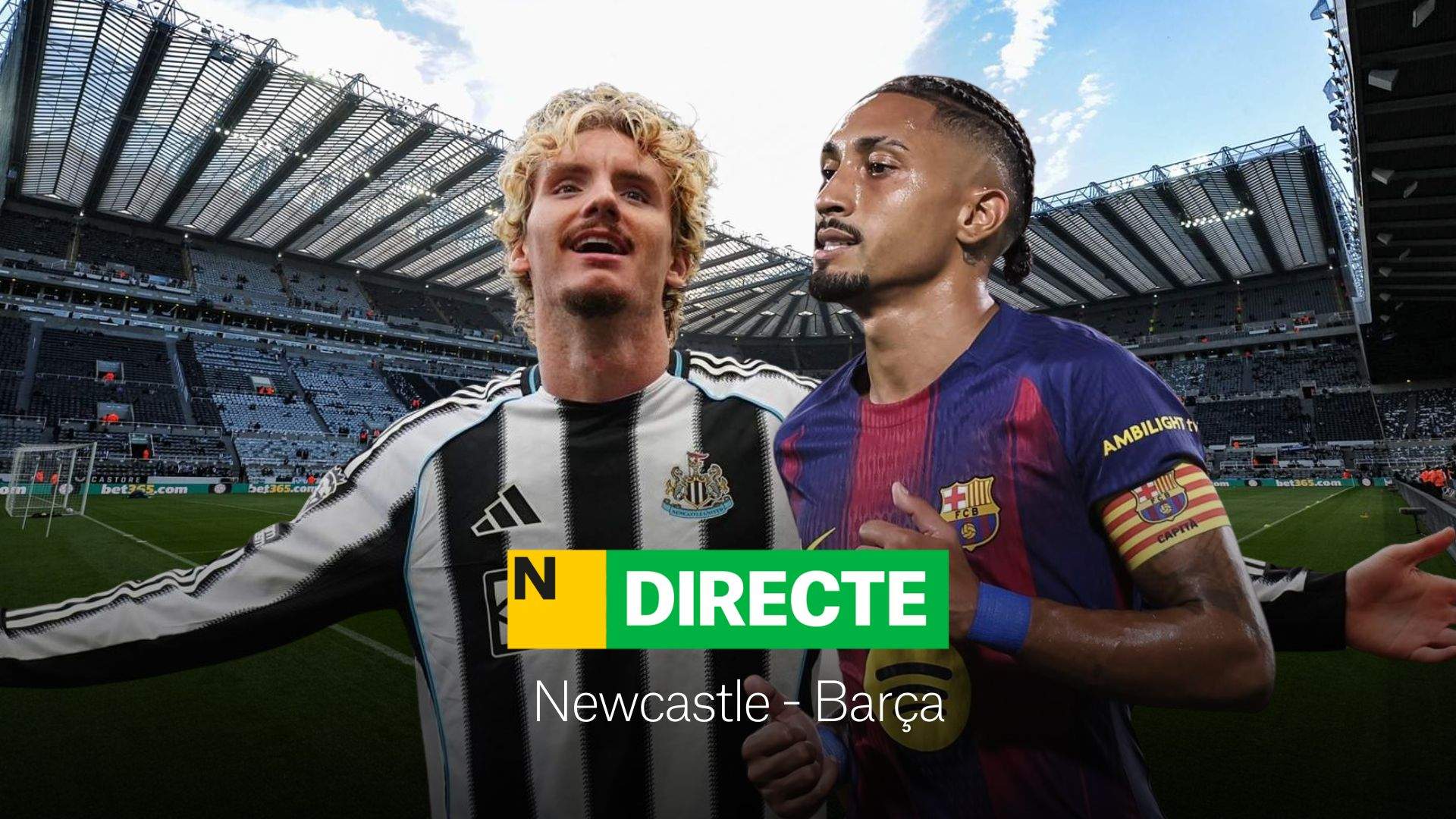 Newcastle - Barça, DIRECTO | Partido de la Champions League de hoy, última hora
