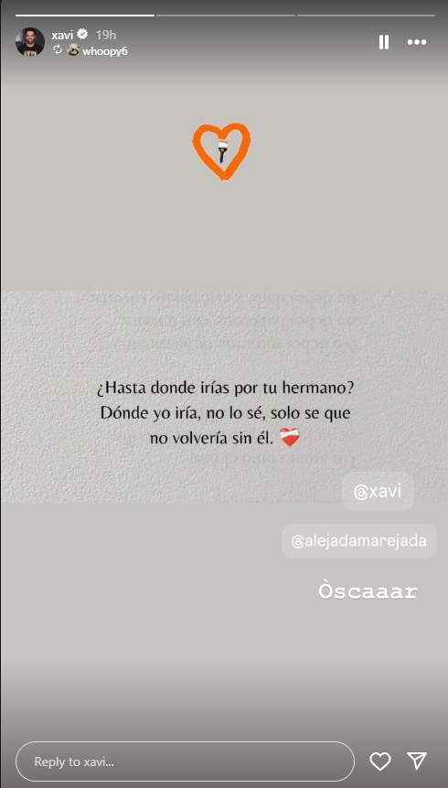 La dedicatòria d'amor de la germana de Xavi Hernández Instagram La dedicatòria d'amor de la germana de Xavi Hernández Instagram