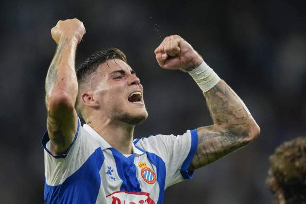 Roberto gol Espanyol / Foto: EFE Roberto gol Espanyol / Foto: EFE