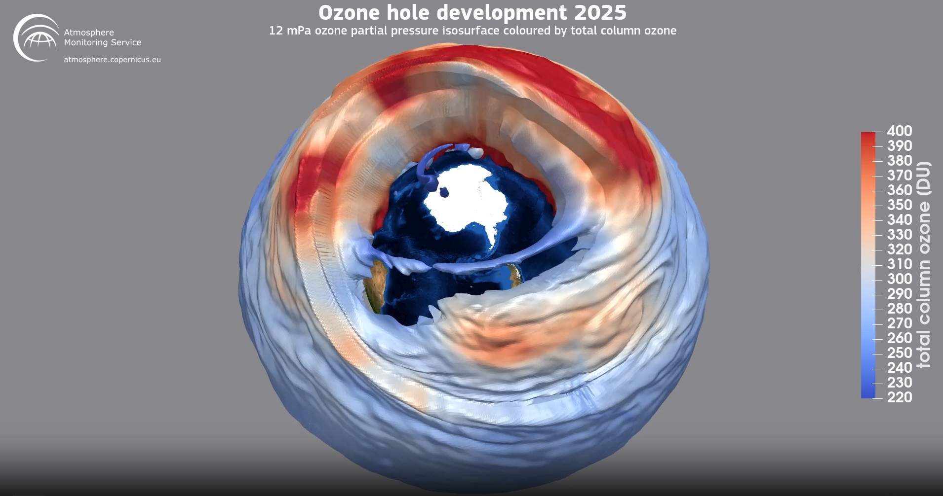 La capa d'ozó continua recuperant-se i el forat podria desaparèixer en poques dècades