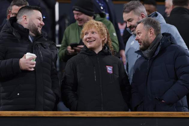 Ed Sheeran Ipswich Town / Foto: Ipswich Town FC Ed Sheeran Ipswich Town / Foto: Ipswich Town FC