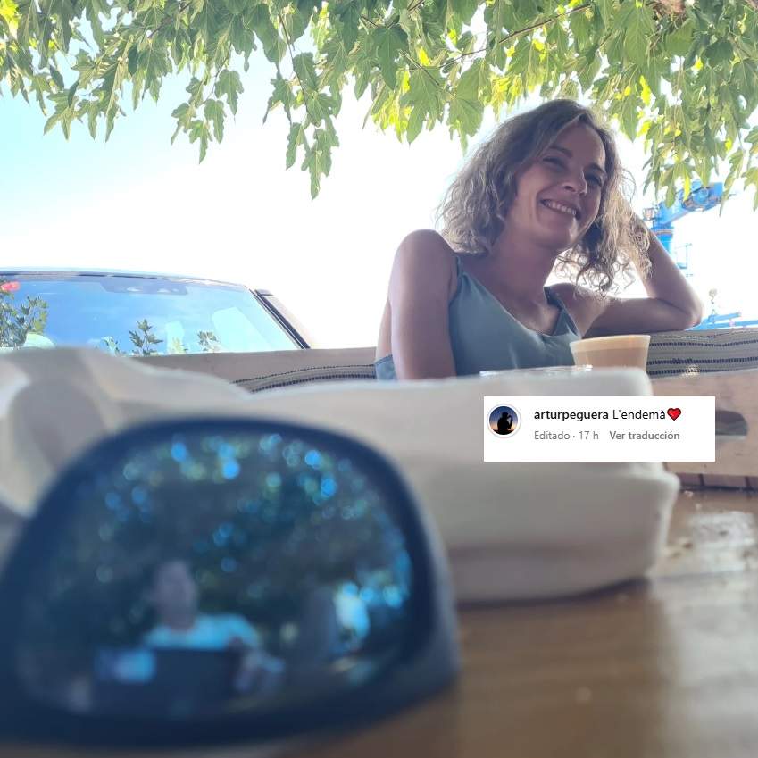 Cristina Riba y Artur Peguera, el día siguiente IG
