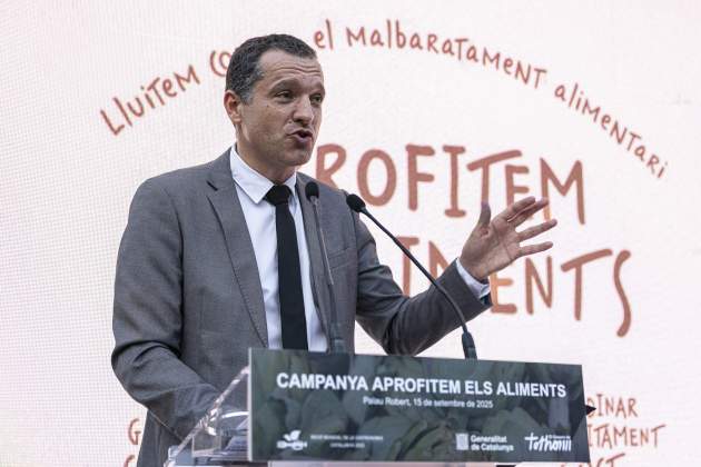 ACTO DE PRESENTACIÓ DE CAMPANYA APROVECHAMOS ALIMENTOS ADA PARELLADA MELLAR ORDEIG / Foto: Montse Giralt