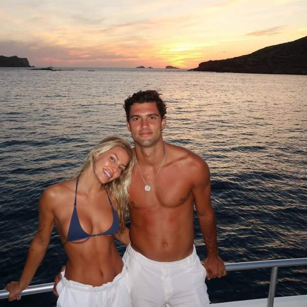 Jessica Goicoechea y Manu Moreno el 5 de septiembre Instagram