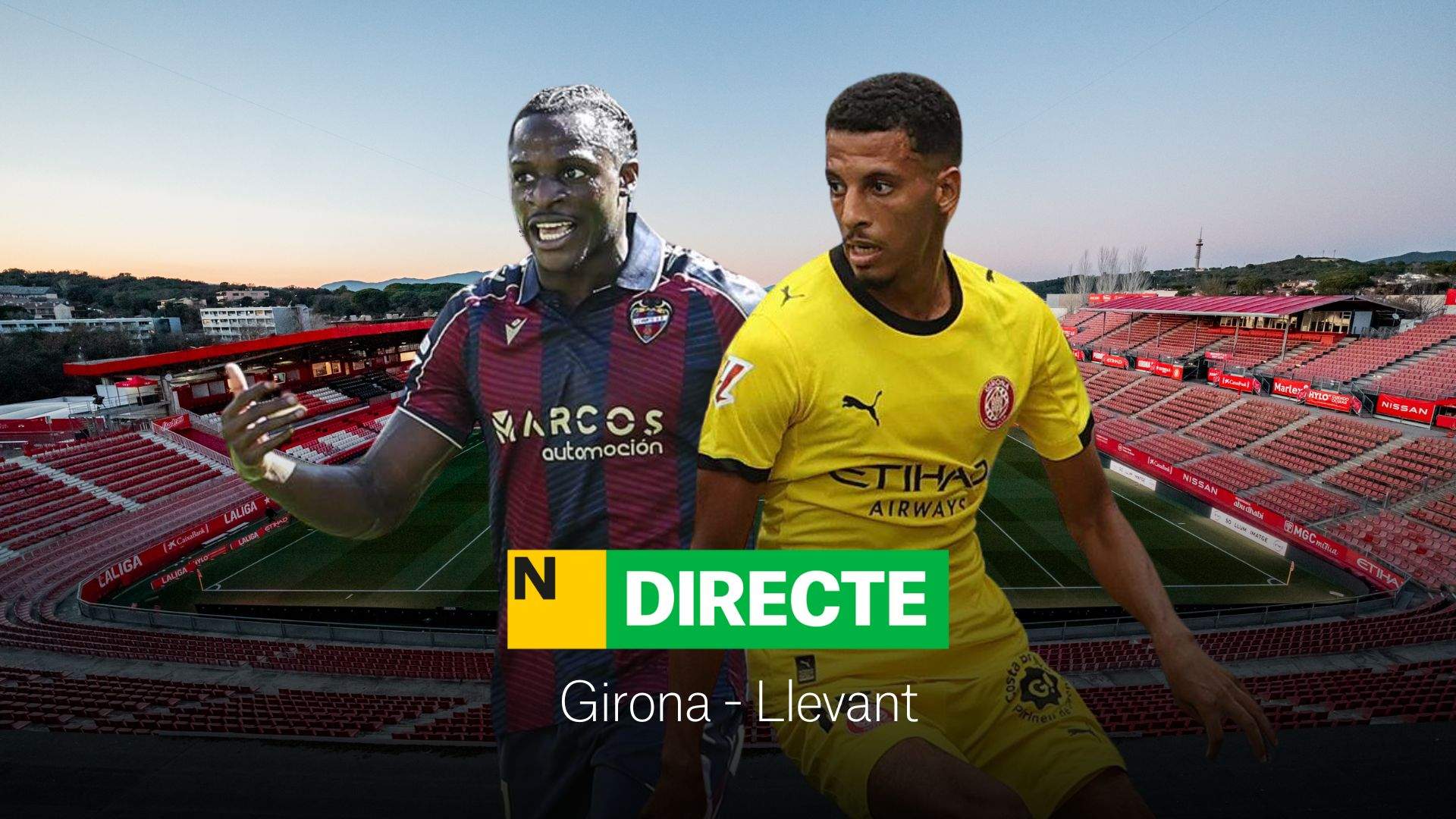 Girona - Levante de LaLiga EA Sports, DIRECTO | Partido de LaLigaEA Sports de hoy, última hora