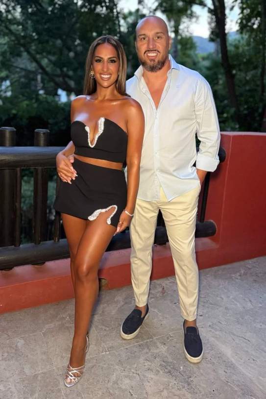 Noemí Salazar amb el seu marit Anton   Instagram