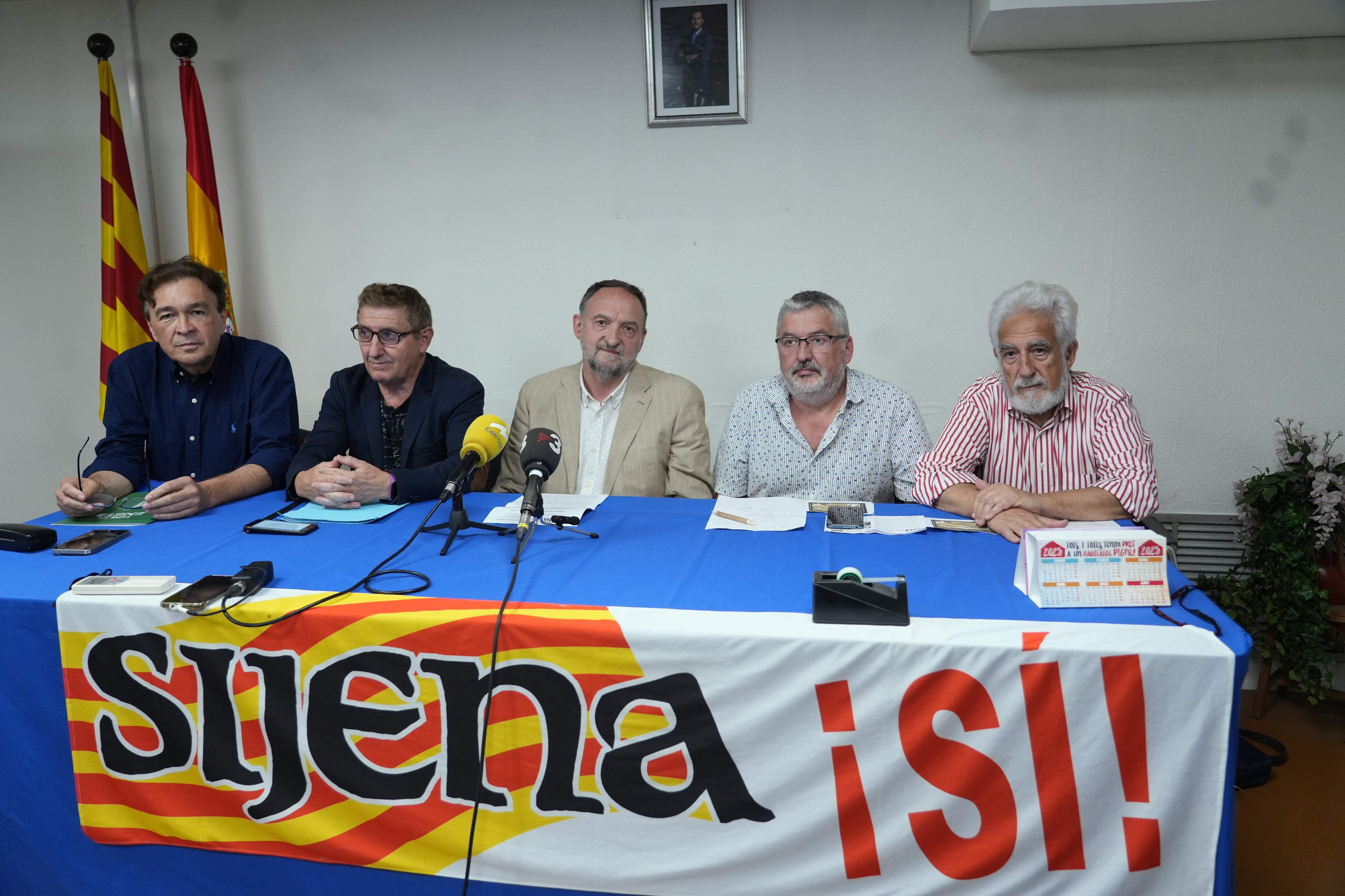 La plataforma 'Sijena Sí' assegura que no actua per motius anticatalanistes