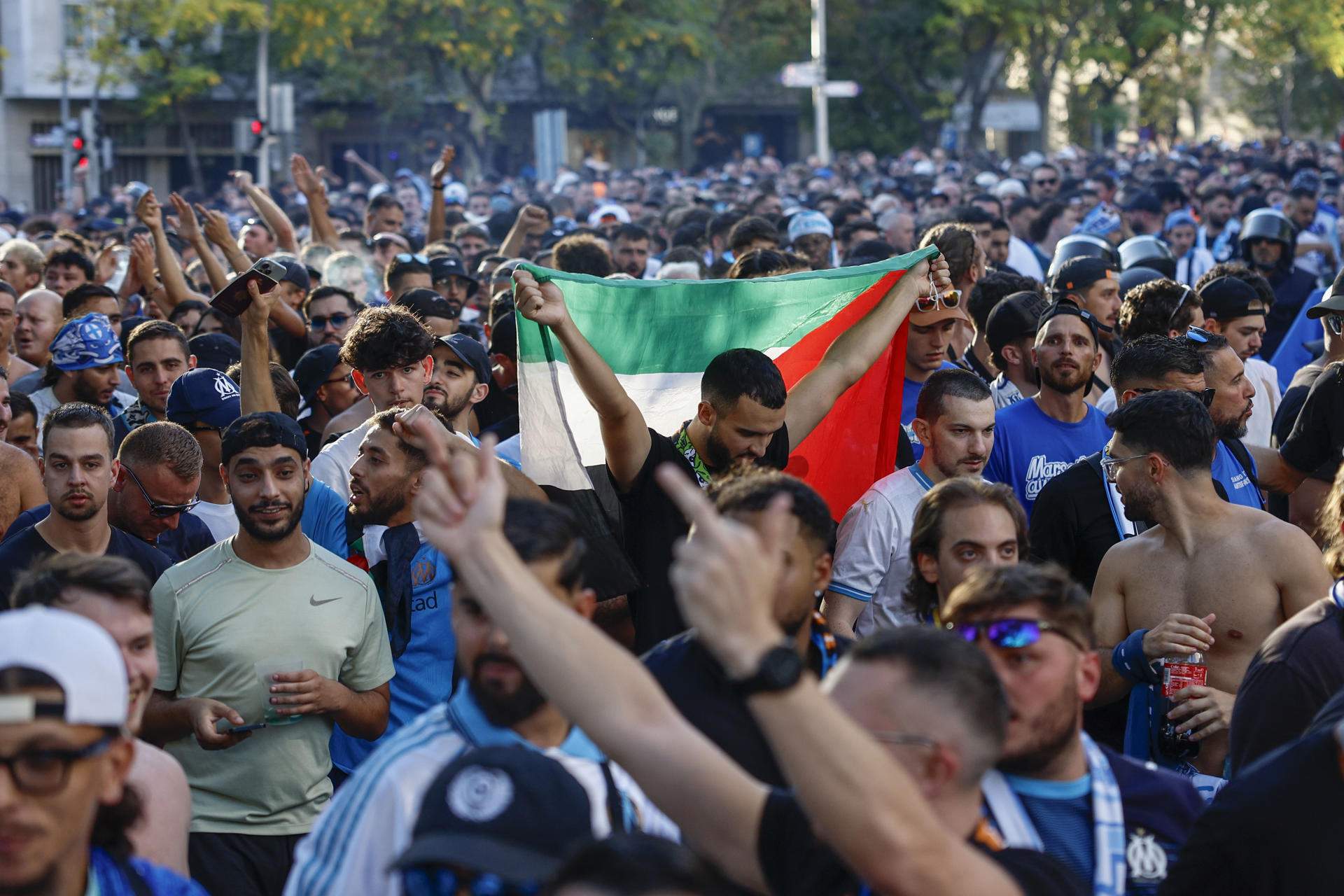 El Reial Madrid veta la bandera palestina al Santiago Bernabéu en el debut a la Champions