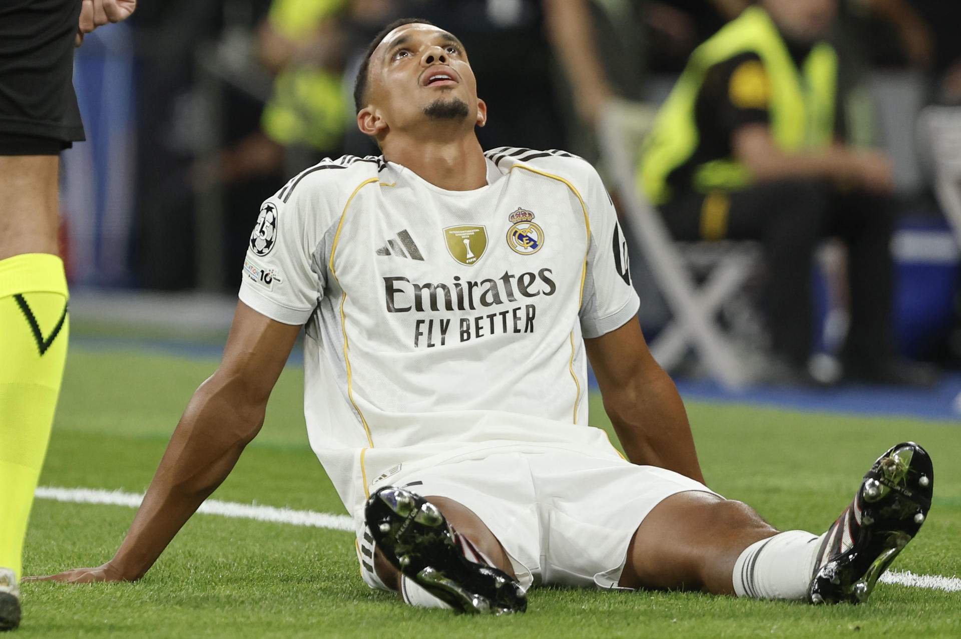 Trent Alexander-Arnold sospita que el vestidor del Reial Madrid actua a la seva esquena