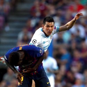 Hirving Lozano Barça PSV Champions EFE